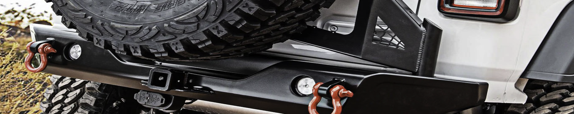 Bumper Mounted Spare Tire Carriers | GarageAndFab.com | Munro Industries gf-100103080602