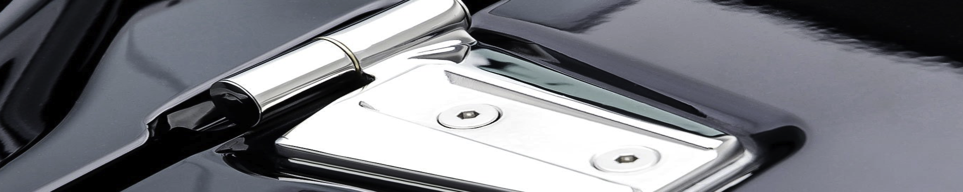Chrome Hinge Covers | GarageAndFab.com | Munro Industries gf-100103040813