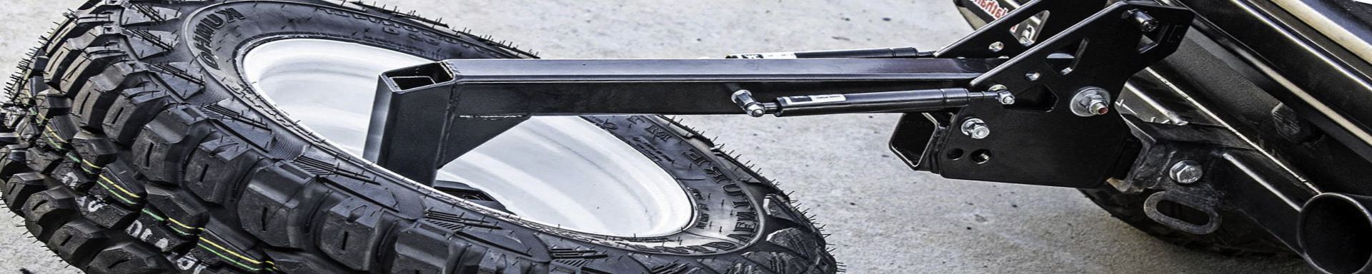 Hitch Mounted Spare Tire Carriers | GarageAndFab.com | Munro Industries gf-100103080604
