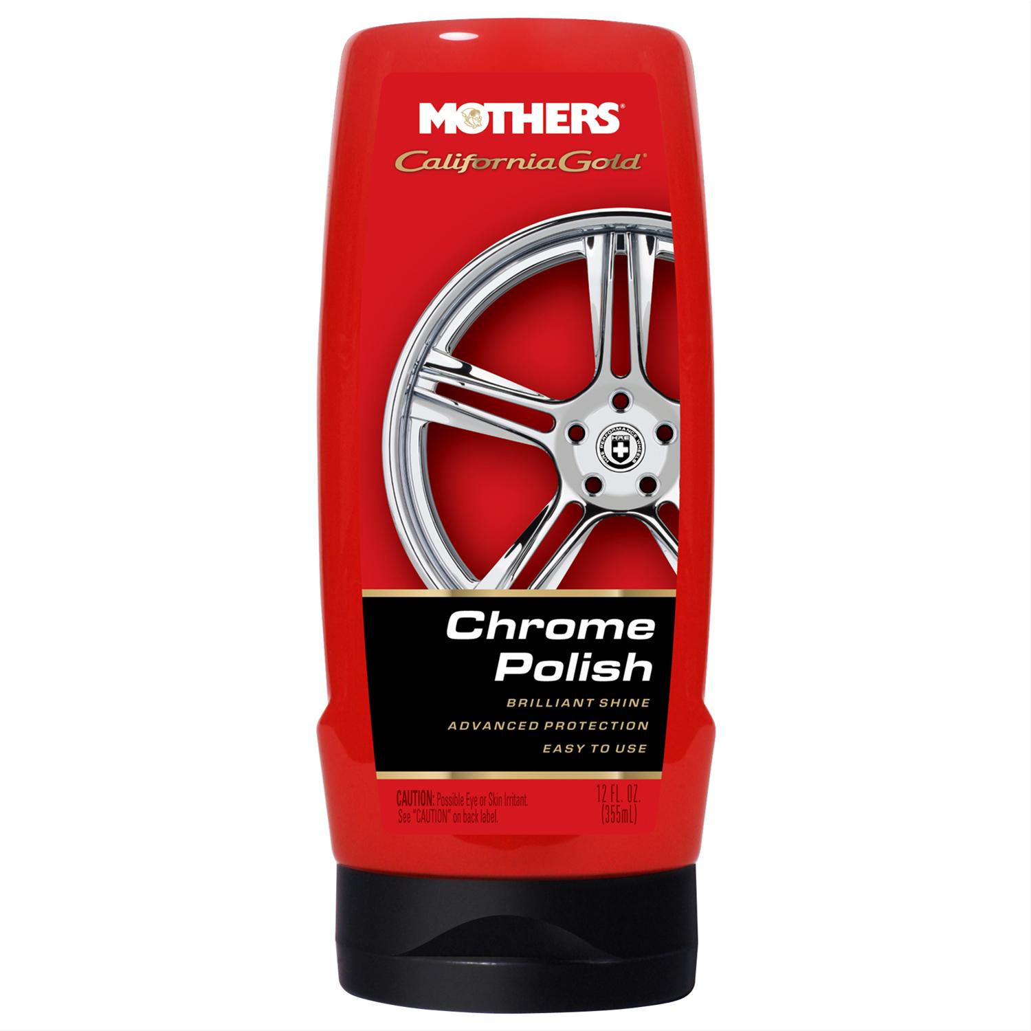 Mothers Polishes California Gold Chrome Polish 12oz - 05212 | GarageAndFab.com