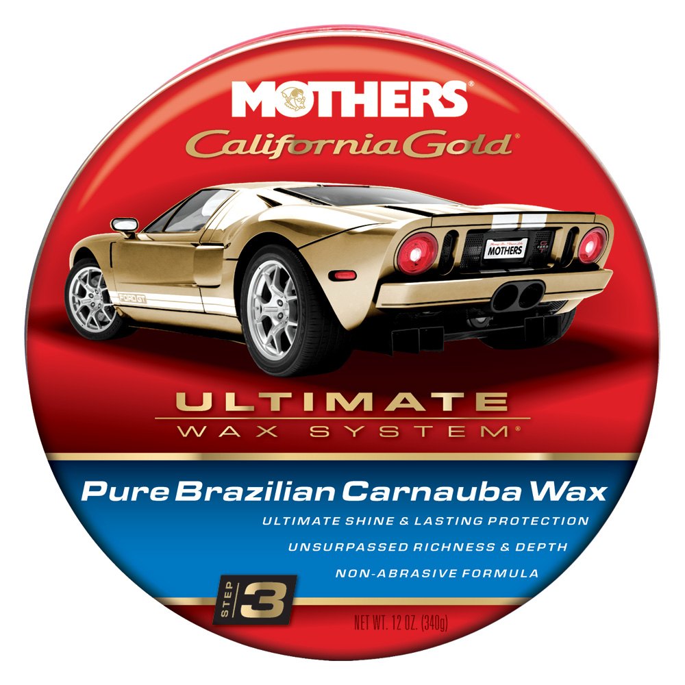 Mothers Polishes California Gold Pure Brazilian Carnauba Wax - 05550 | GarageAndFab.com