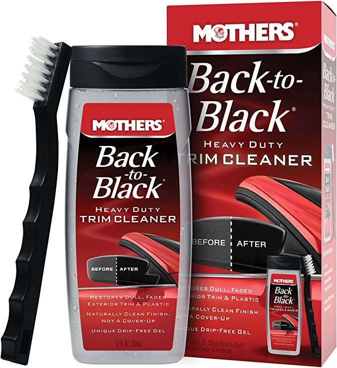 Mothers Polishes Back-to-Black Heavy Duty Trim Cleaner Kit - 06141 | GarageAndFab.com