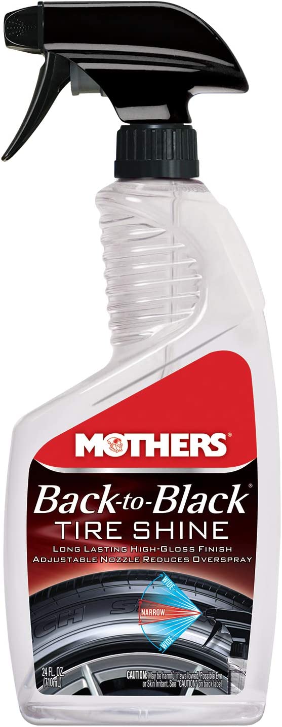 Mothers Polishes Back-to-Black Tire Shine 24oz - 06924 | GarageAndFab.com