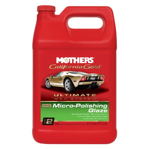 Mothers Polishes California Gold Micro-Polishing Glaze 4/1 gal - 08102 | GarageAndFab.com