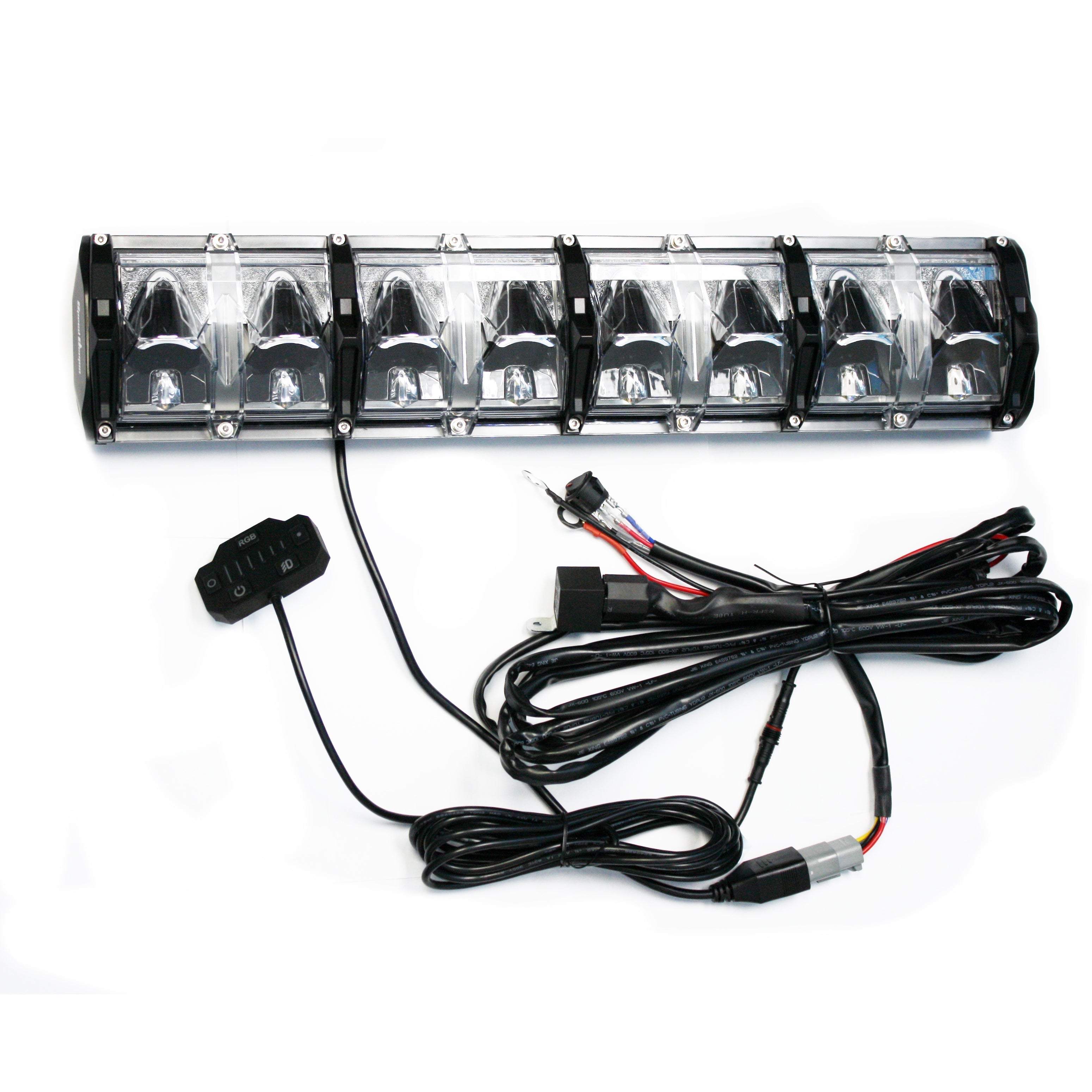 Speed Demon 10-10147 Impact - 20" Multi Function LED Light Bar w/Harness | GarageAndFab.com