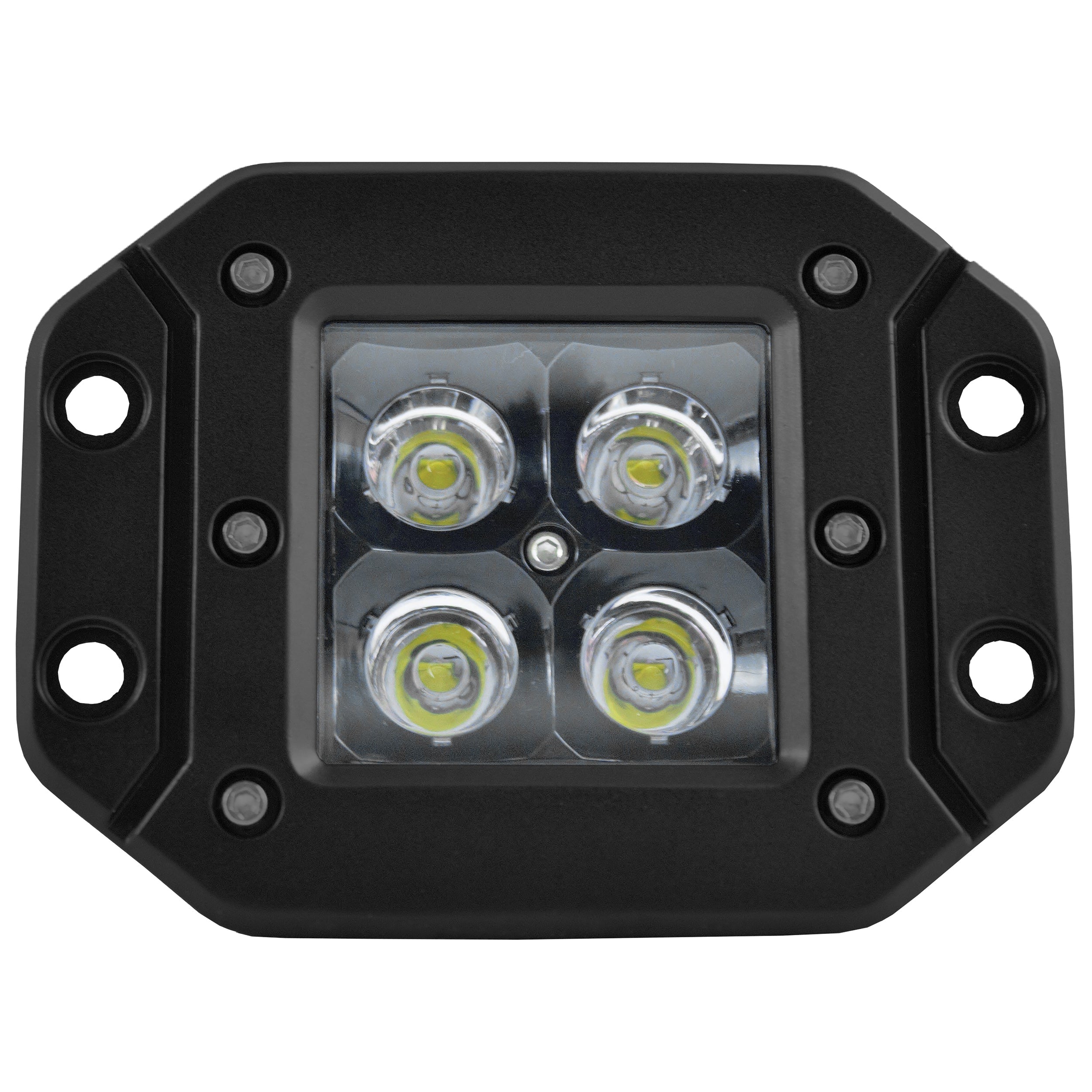 Speed Demon 10-20036 4Pack - Flush Mount Black Ops Flood Beam LED Pod | GarageAndFab.com