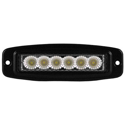 Speed Demon 10-20050 Straight 6 Flush Mount Flood Work Light | GarageAndFab.com