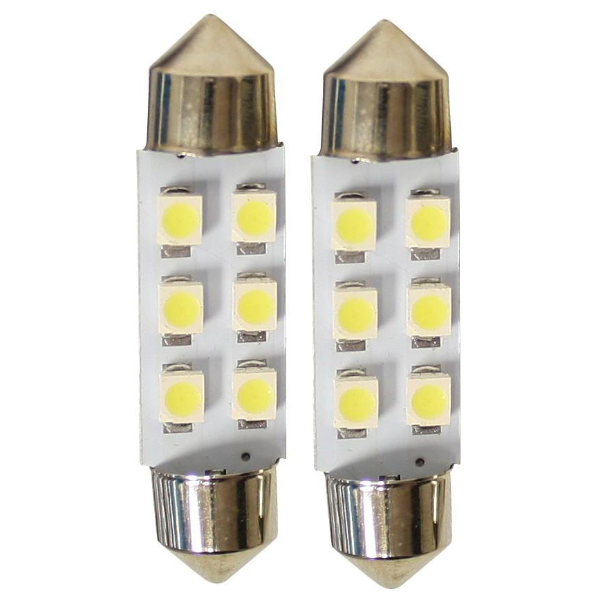 Speed Demon 10-20121 4210 Replacement Festoon LED Bulbs (42mm) PAIR | GarageAndFab.com