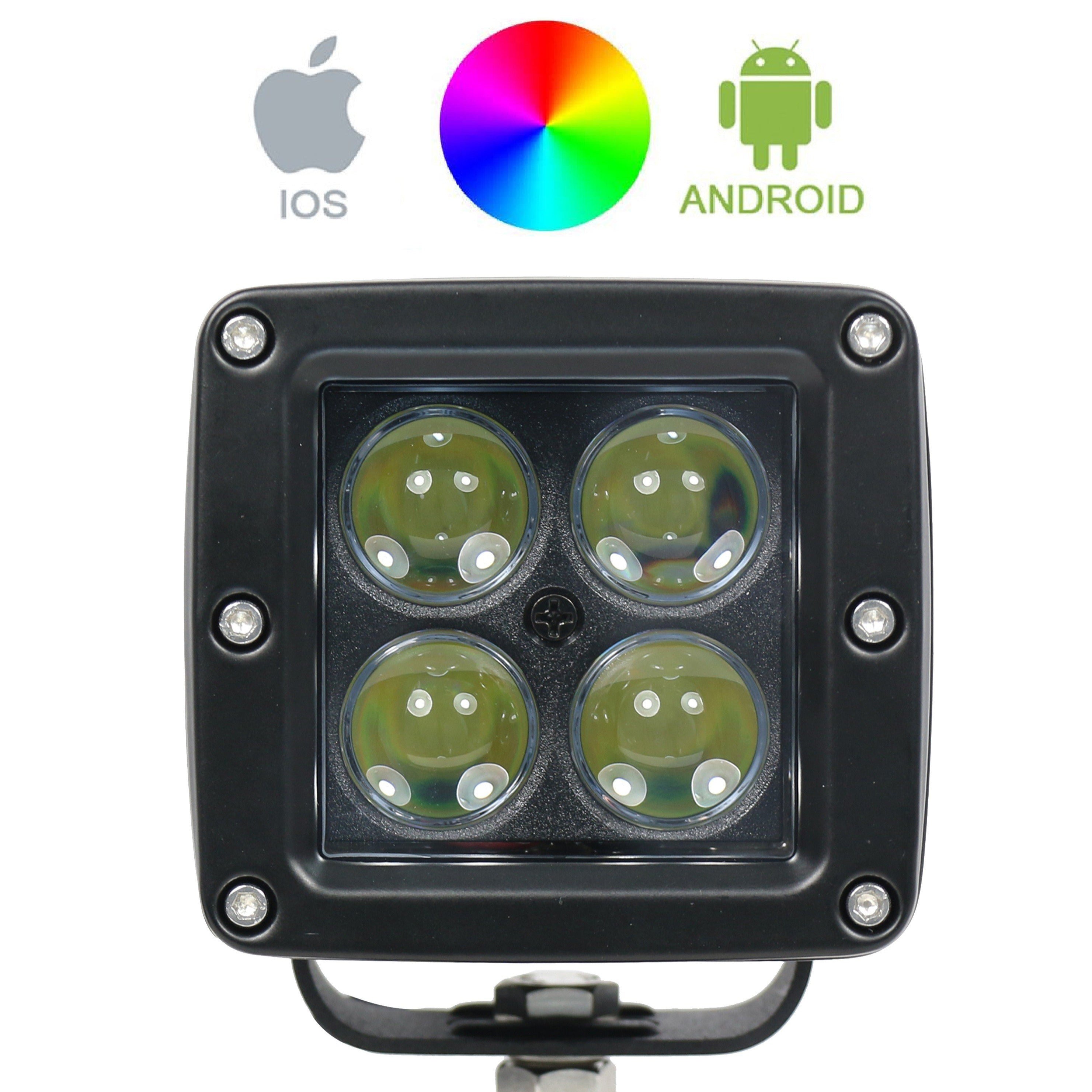 Speed Demon 10-20145 4Pack Spot - Colour Changing | GarageAndFab.com