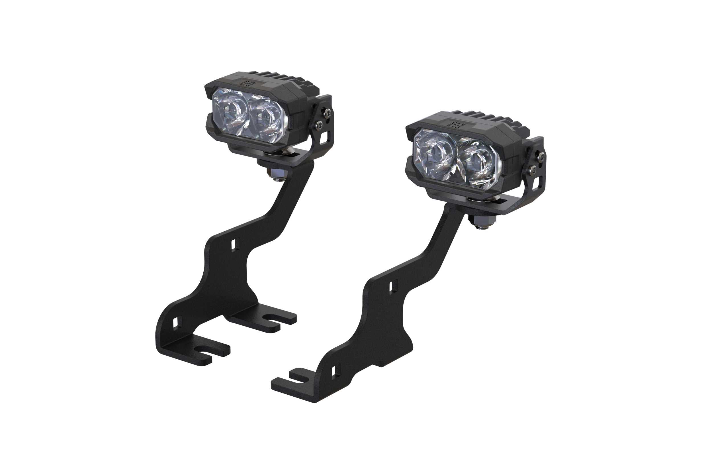 Morimoto 2Banger Ditch Light Kit: 09-14 F150 (HXB White SAE Wide Beam) 2B-PLR-KIT-1178 | GarageAndFab.com