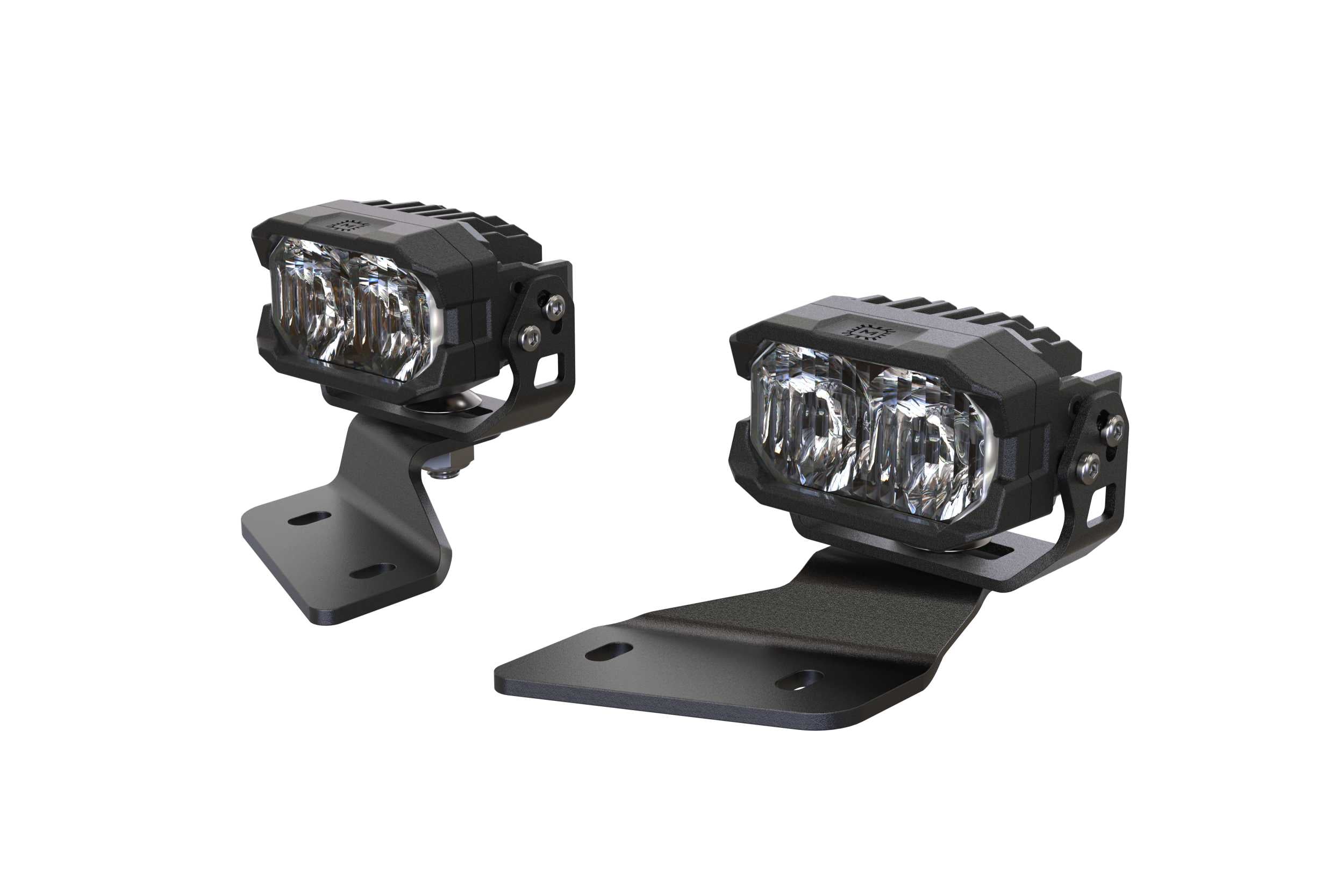 Morimoto 2Banger Ditch Light Kit: 2021+ Bronco (HXB Yellow Combo Beam) 2B-PLR-KIT-1276 | GarageAndFab.com