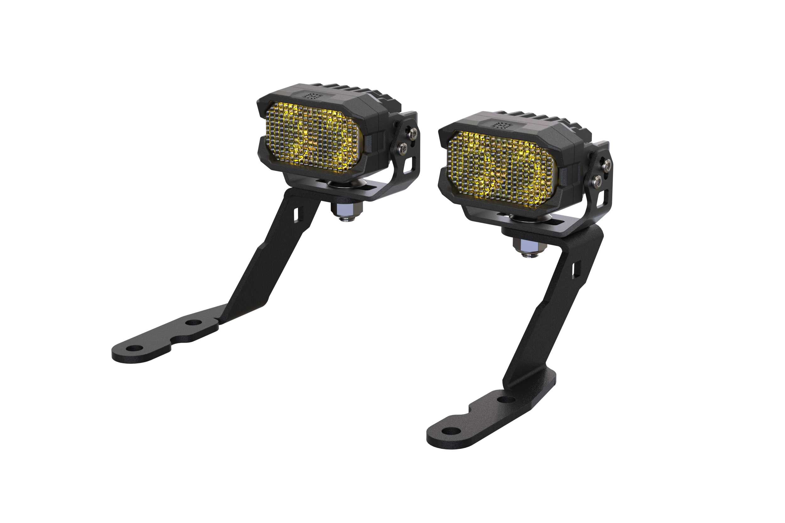 Morimoto 2Banger Ditch Light Kit: 07-13 Sierra (HXB White SAE Wide Beam) 2B-PLR-KIT-1106 | GarageAndFab.com