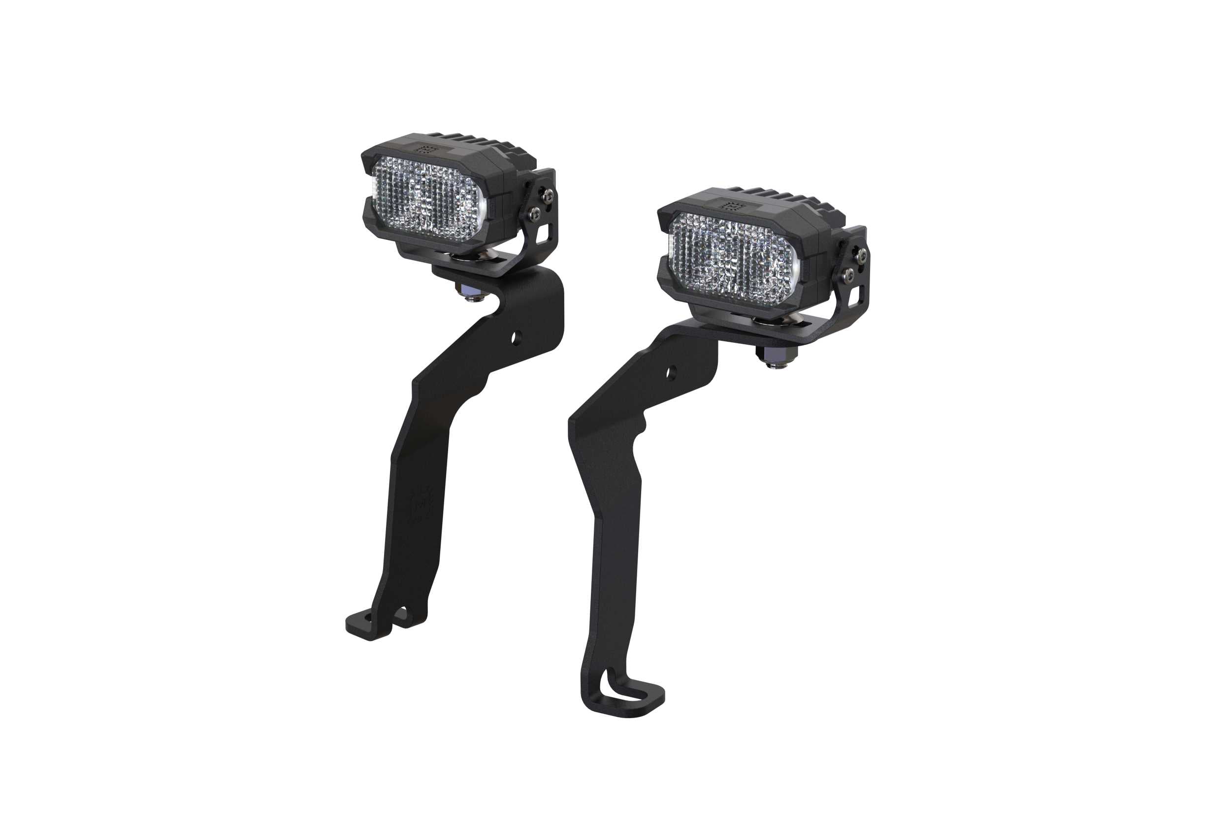 Morimoto 2Banger Ditch Light Kit: 21+ F150 (NCS Yellow Flood Beam) 2B-PLR-KIT-1413 | GarageAndFab.com