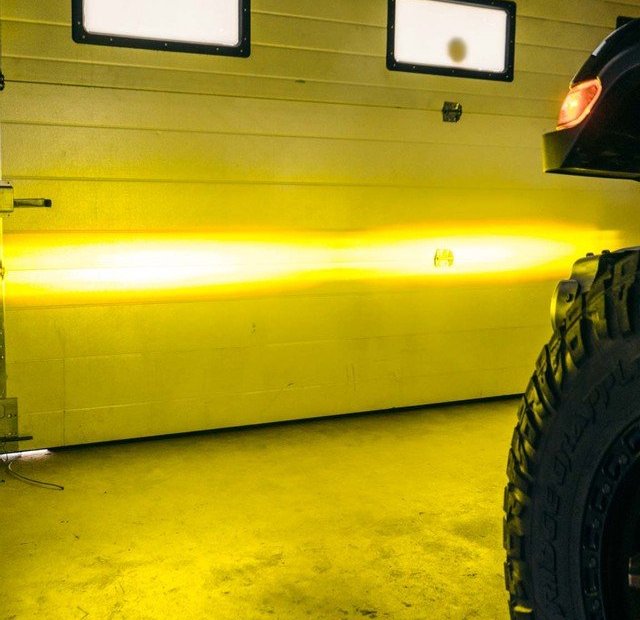 Vivid 11303 FNG SAE Fog Light Kit Jeep JL Amber Plastic Bumper Sport 2018+ | GarageAndFab.com