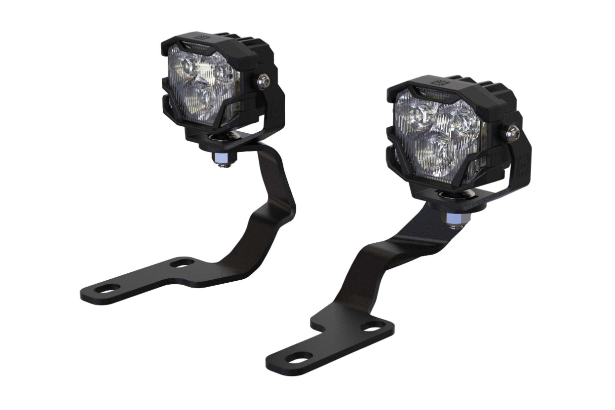 Morimoto 4Banger Ditch Light Kit: 03-09 Lexus GX470 (HXB White Flood Beam) 4B-PLR-KIT-1363 | GarageAndFab.com