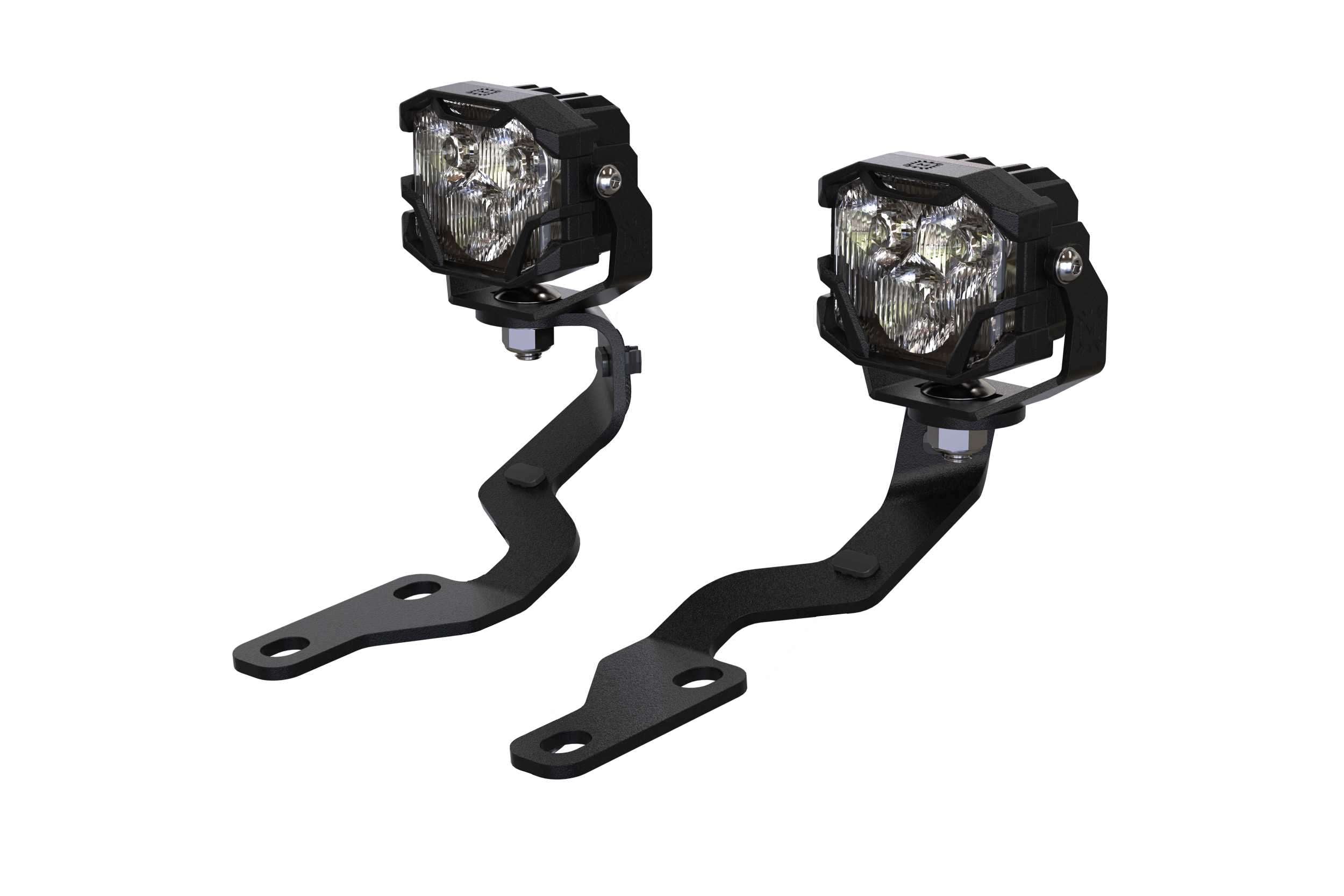 Morimoto 4Banger Ditch Light Kit: 07-13 Tundra (HXB White Flood Beam) 4B-PLR-KIT-1395 | GarageAndFab.com