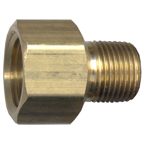 Fairview Adapter;3/4 FPTx1/2 MPT;Lead Free Brass Item #: FVF-LF-120-ED | GarageAndFab.com