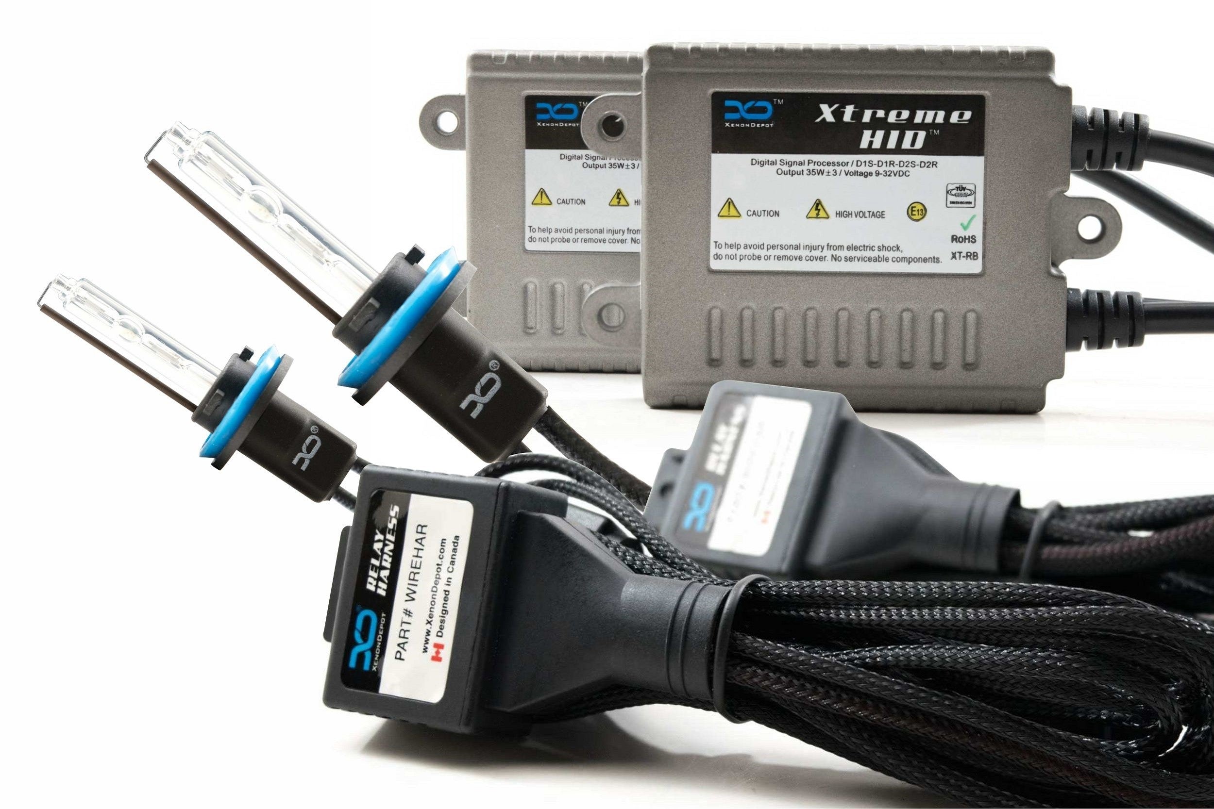 H7A: XTR 8000K HID Bulbs (Pair) XD.N.086 | GarageAndFab.com