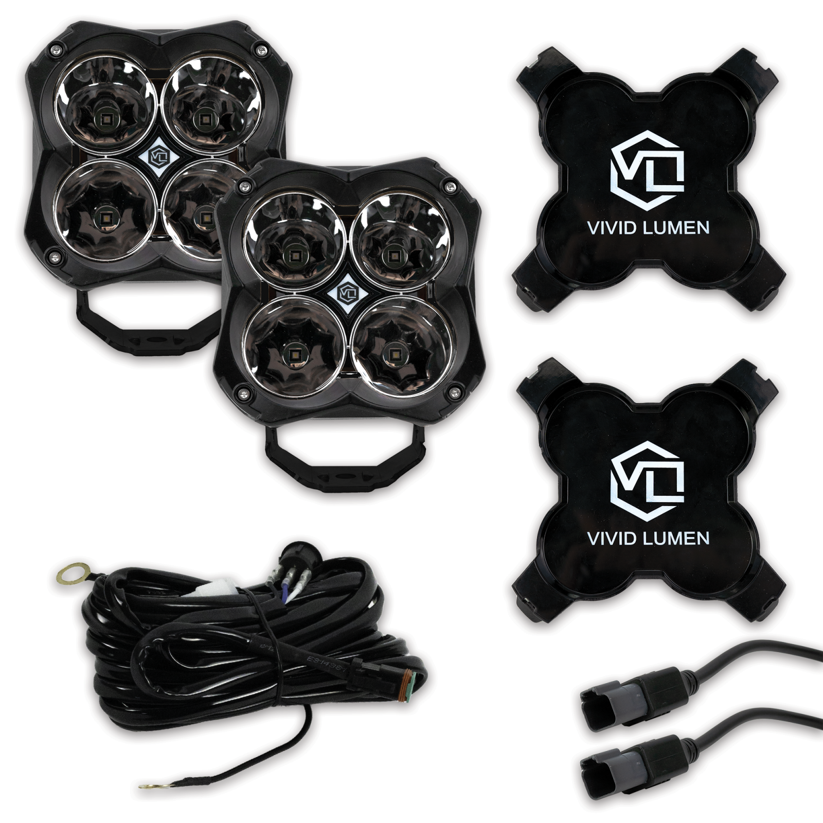 Vivid 14308 FNG 5 Intense Kit Led Hyper Spot White | GarageAndFab.com