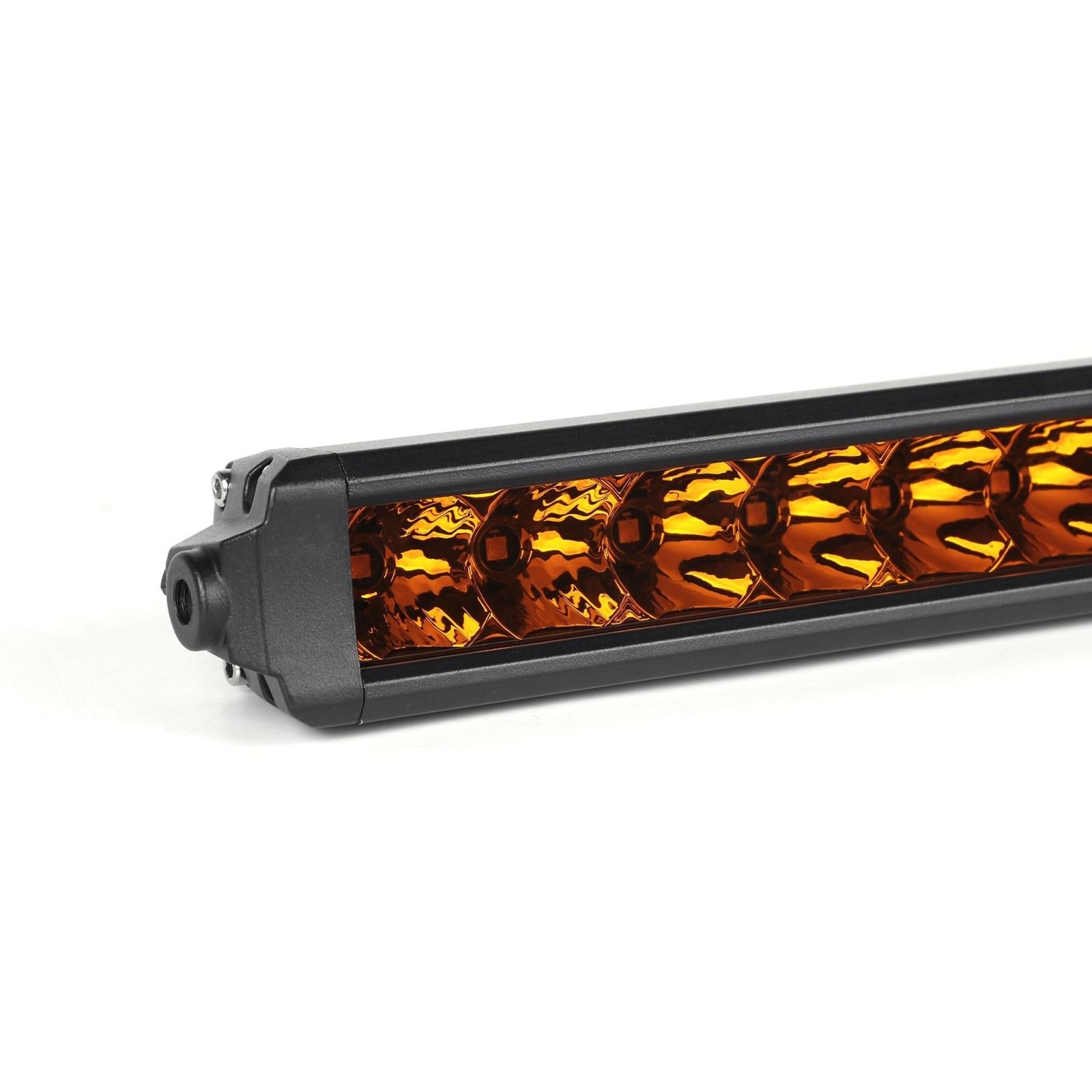 Vivid 16220 Wired Series 20 Inch Single Row Amber Combo Light Bar | GarageAndFab.com