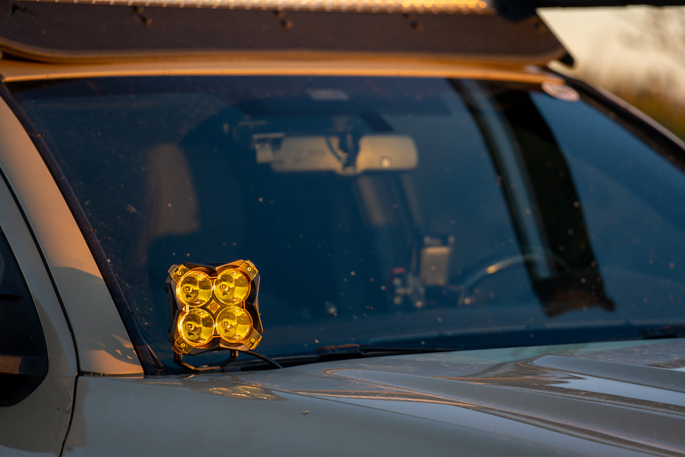 Vivid 17000 Pillar Mounts Toyota Tacoma 2016+ | GarageAndFab.com