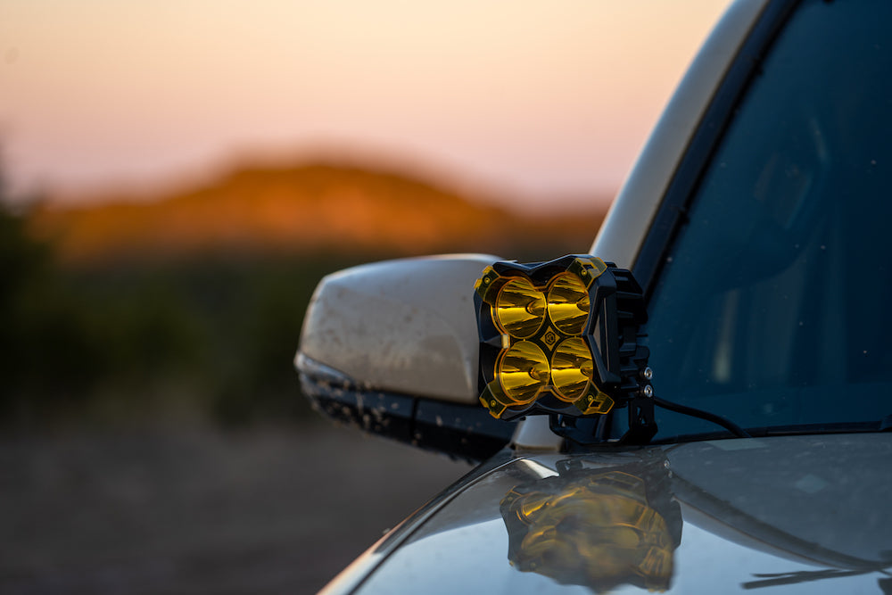 Vivid 17000 Pillar Mounts Toyota Tacoma 2016+ | GarageAndFab.com