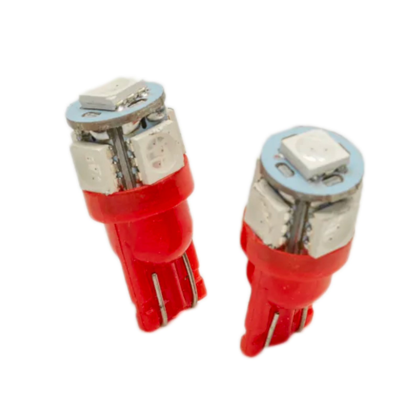 Vivid 194R-5 Long Lasting Led Bulbs 194 Red Pair | GarageAndFab.com