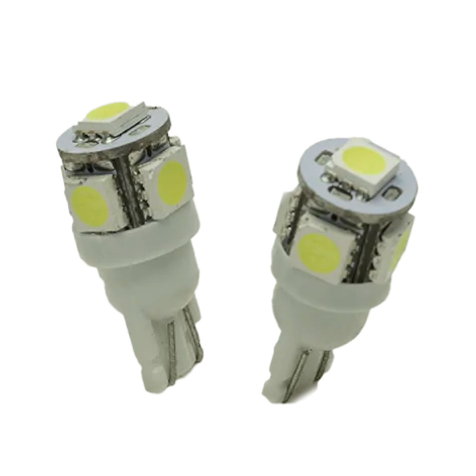 Vivid 194W-5 Long Lasting Led Bulbs 194 White Pair | GarageAndFab.com