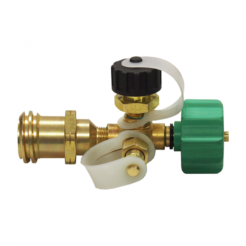 Fairview LPG Branch Tee;F.QCCxM.1-20xQCC w/ 1/4 Inv.FL Item #: FVF-2022 | GarageAndFab.com