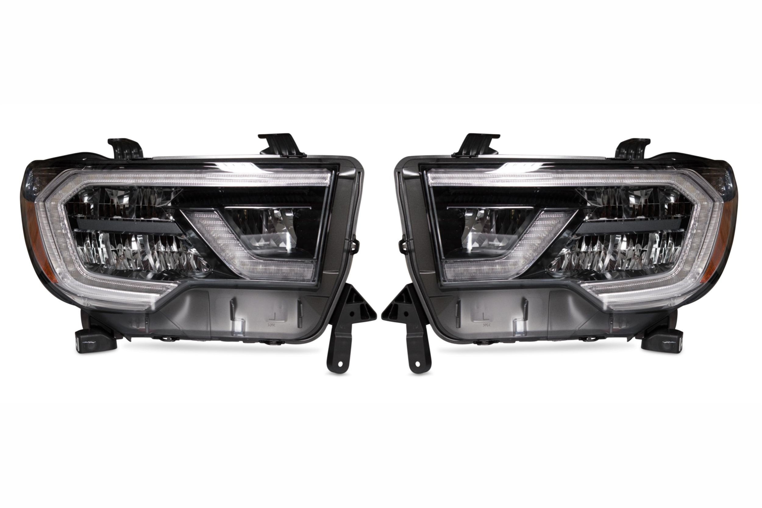 Toyota Sequoia (18+): OEM LED Headlights (Black; Set) LF399 | GarageAndFab.com