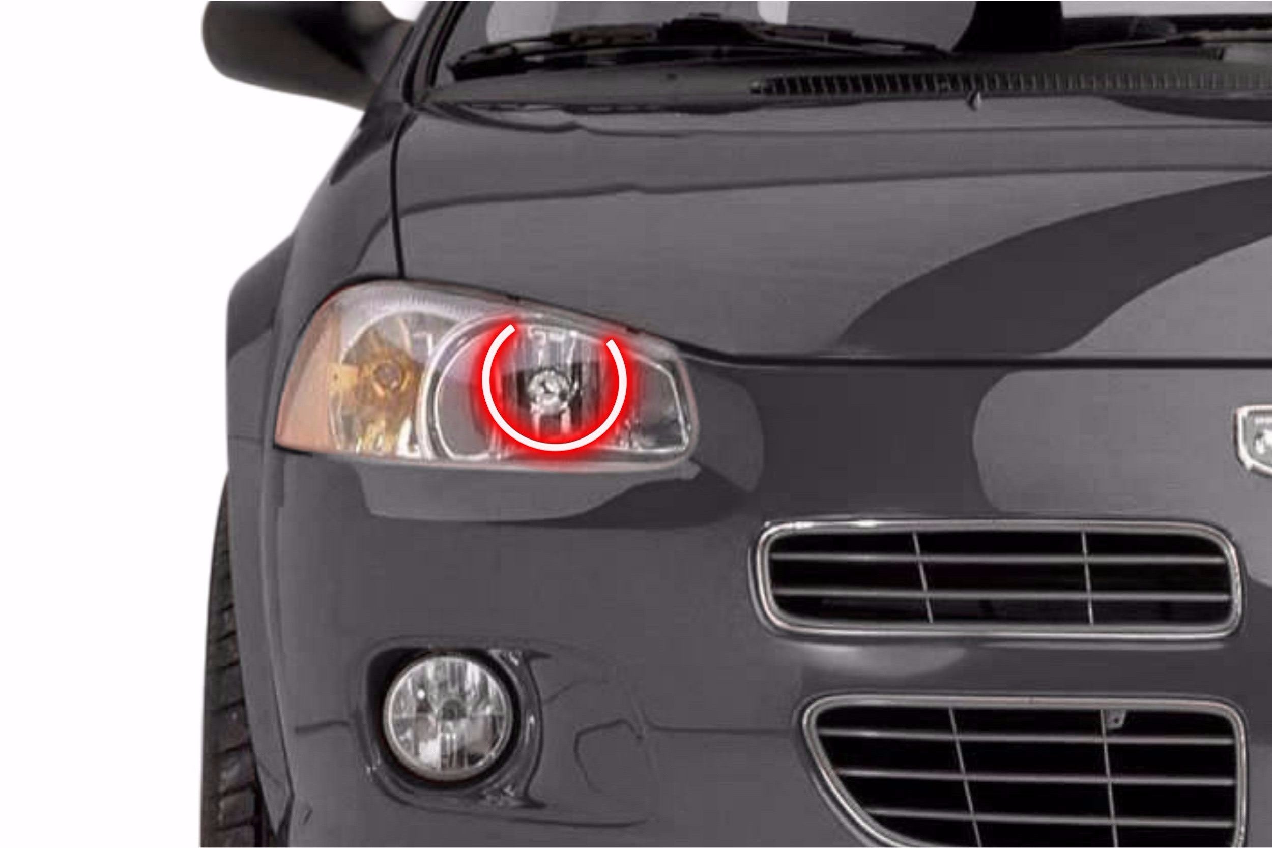 Dodge Stratus (01-06): Profile Prism Fitted Halos (Kit) EDC01067 | GarageAndFab.com