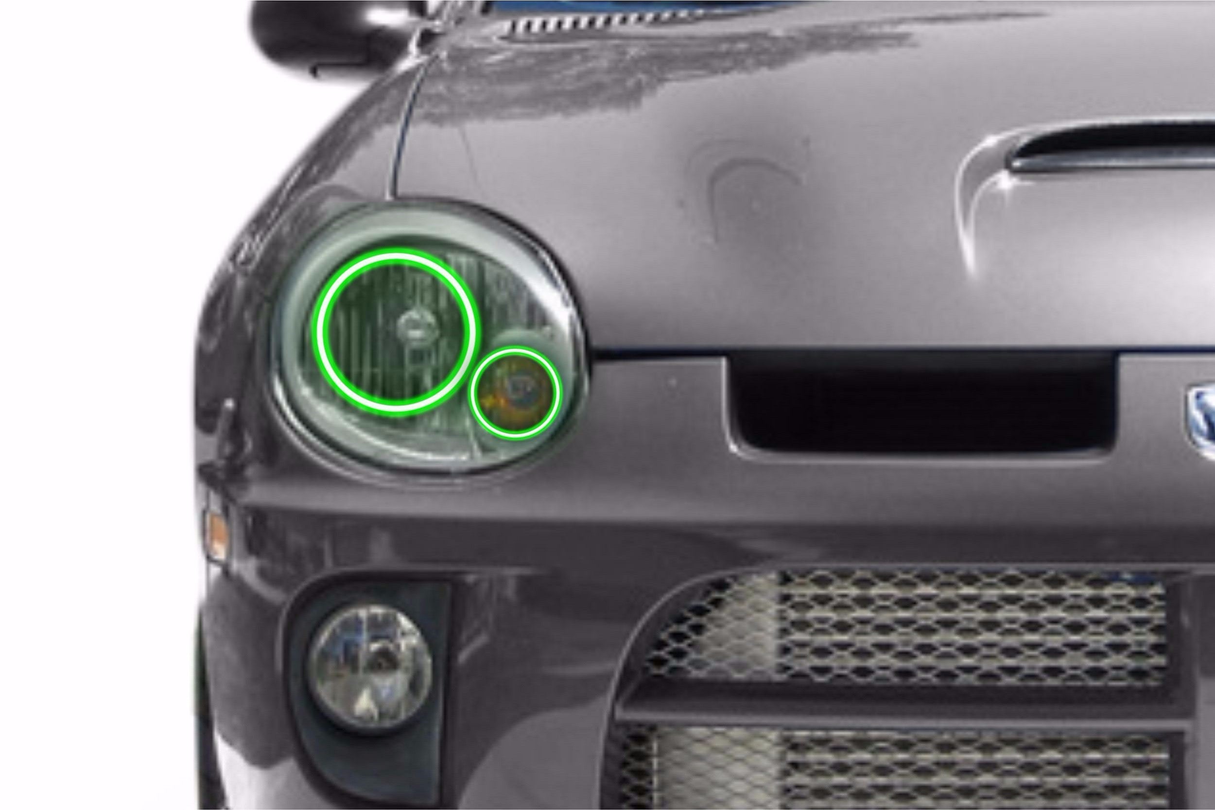 Dodge Neon (03-05): Profile Prism Fitted Halos (Kit) EDC01070 | GarageAndFab.com