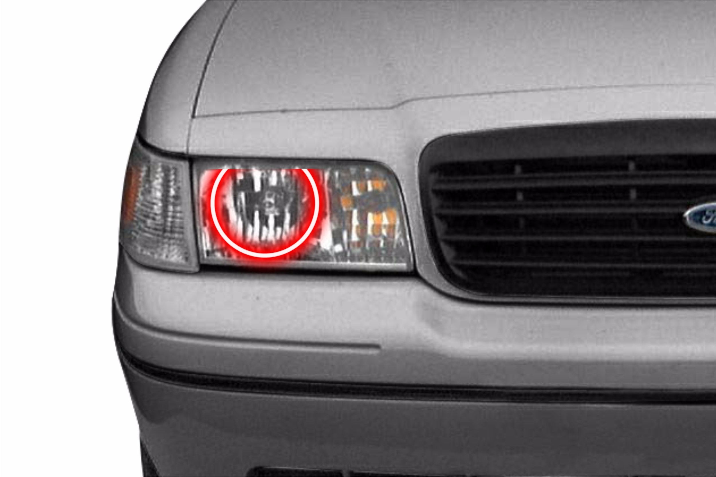Ford Crown Victoria (98-11): Profile Prism Fitted Halos (Kit) EDC01101 | GarageAndFab.com