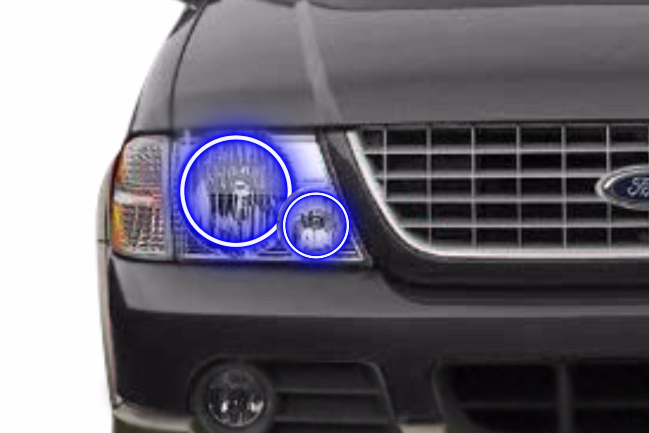 Ford Explorer (02-05): Profile Prism Fitted Halos (Kit) EDC01108 | GarageAndFab.com