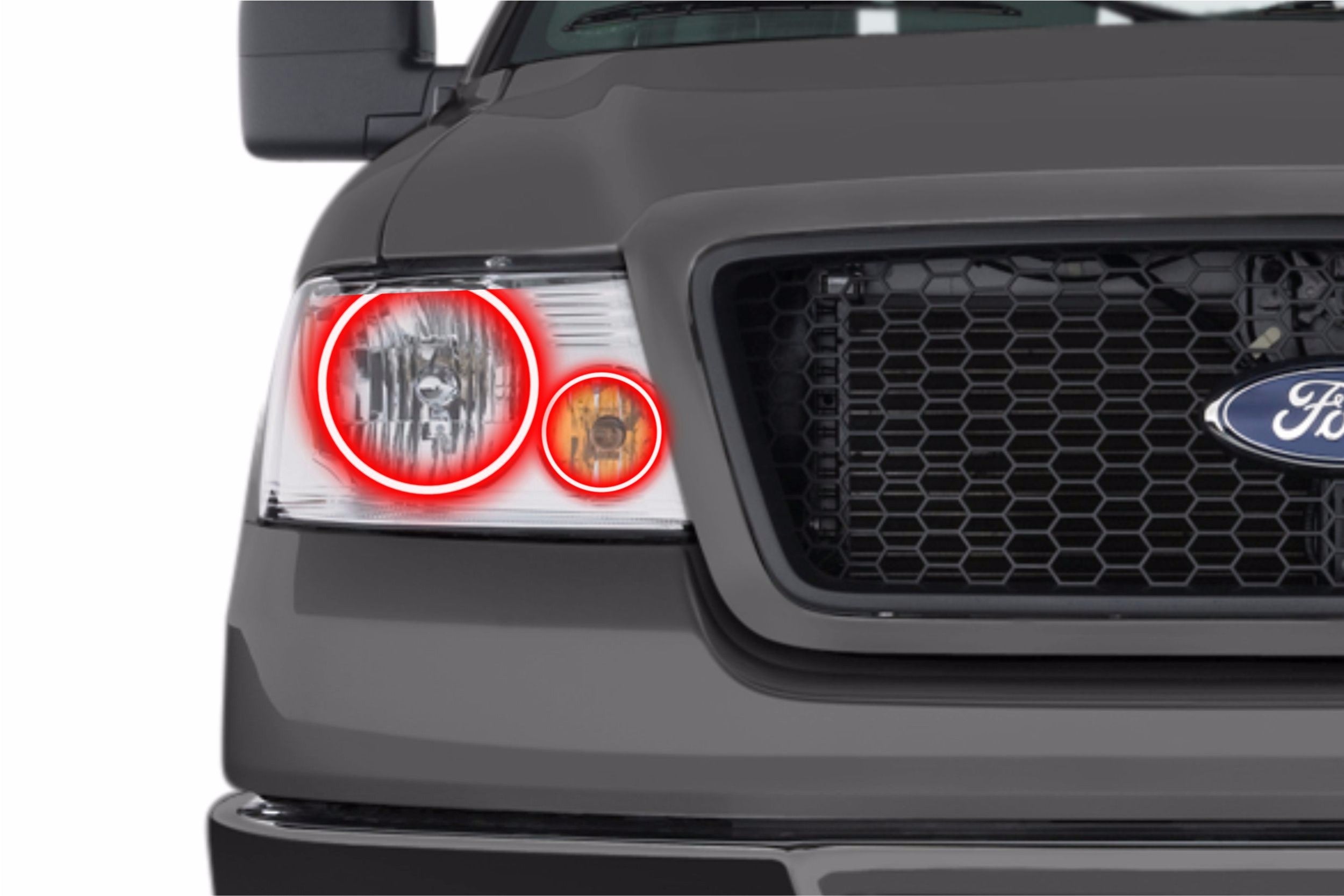 Ford F150 (04-08): Profile Prism Fitted Halos (Kit) EDC01110 | GarageAndFab.com