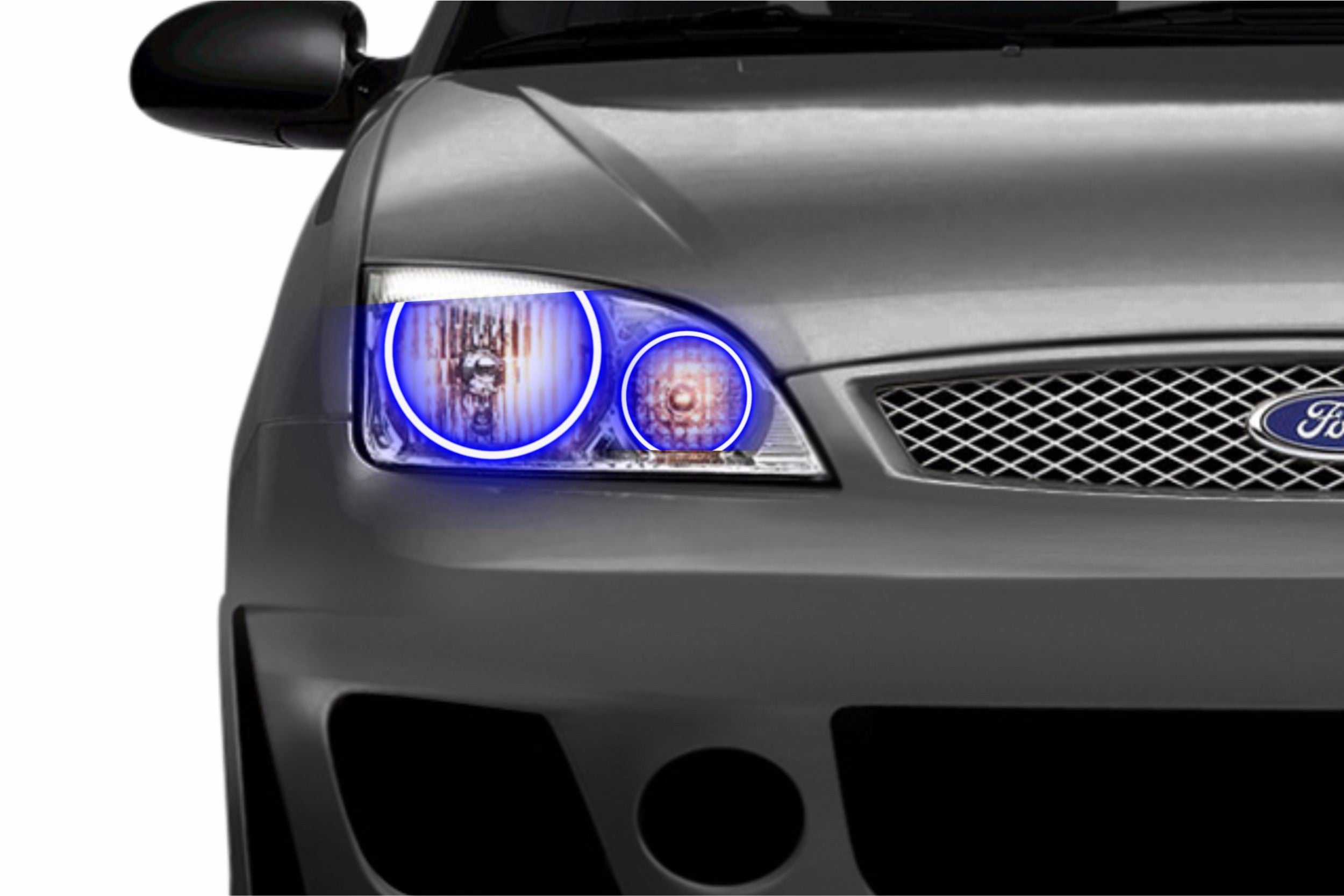 Ford Focus (05-07): Profile Prism Fitted Halos (Kit) EDC01112 | GarageAndFab.com