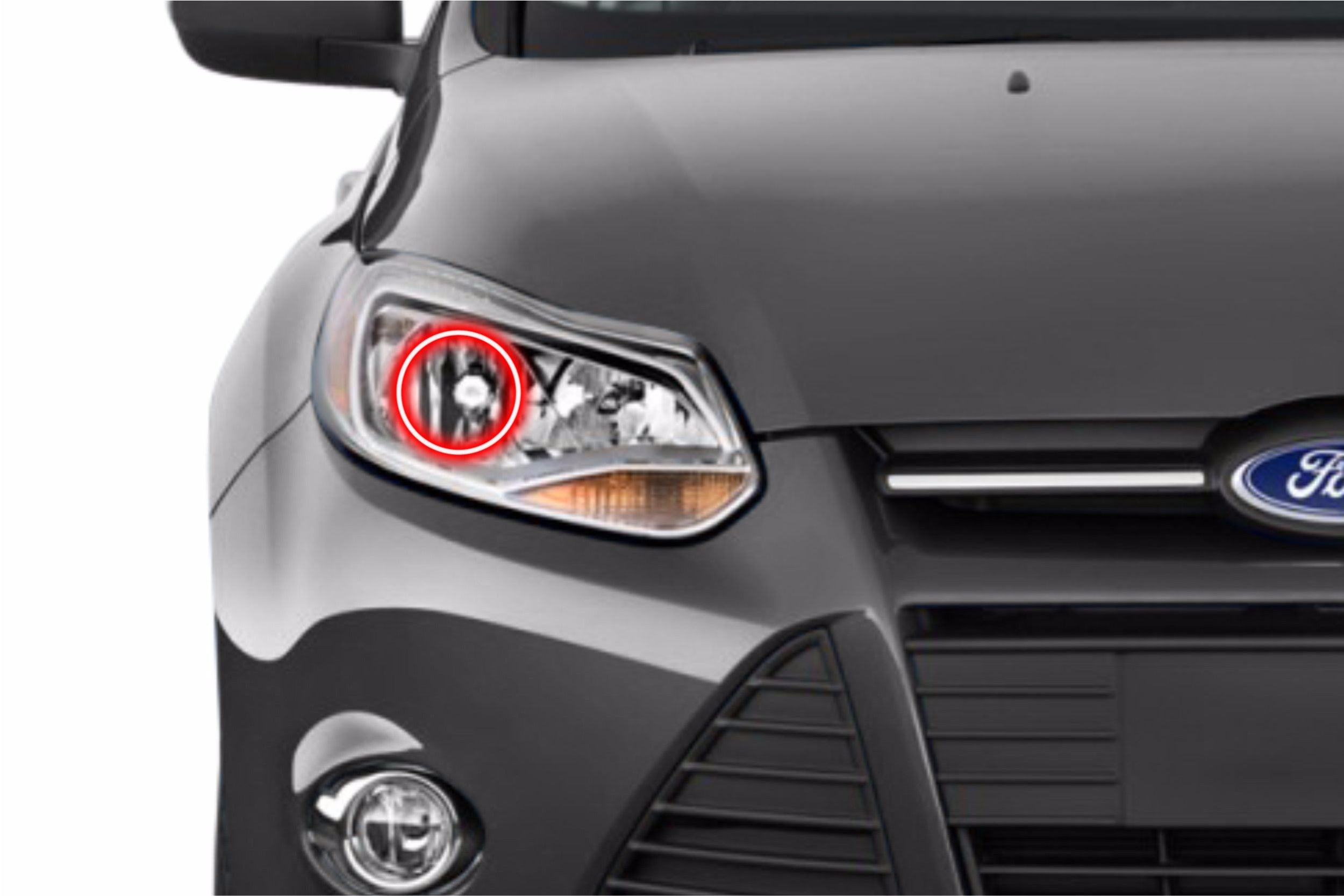 Ford Focus (12-14): Profile Prism Fitted Halos (Kit) EDC01127 | GarageAndFab.com
