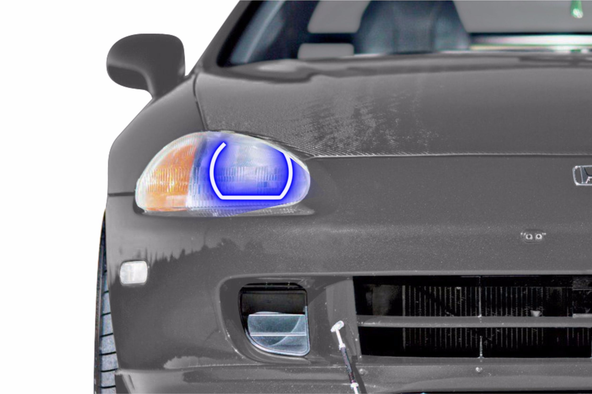 Honda Del Sol (94-97): Profile Prism Fitted Halos (Kit) EDC01153 | GarageAndFab.com