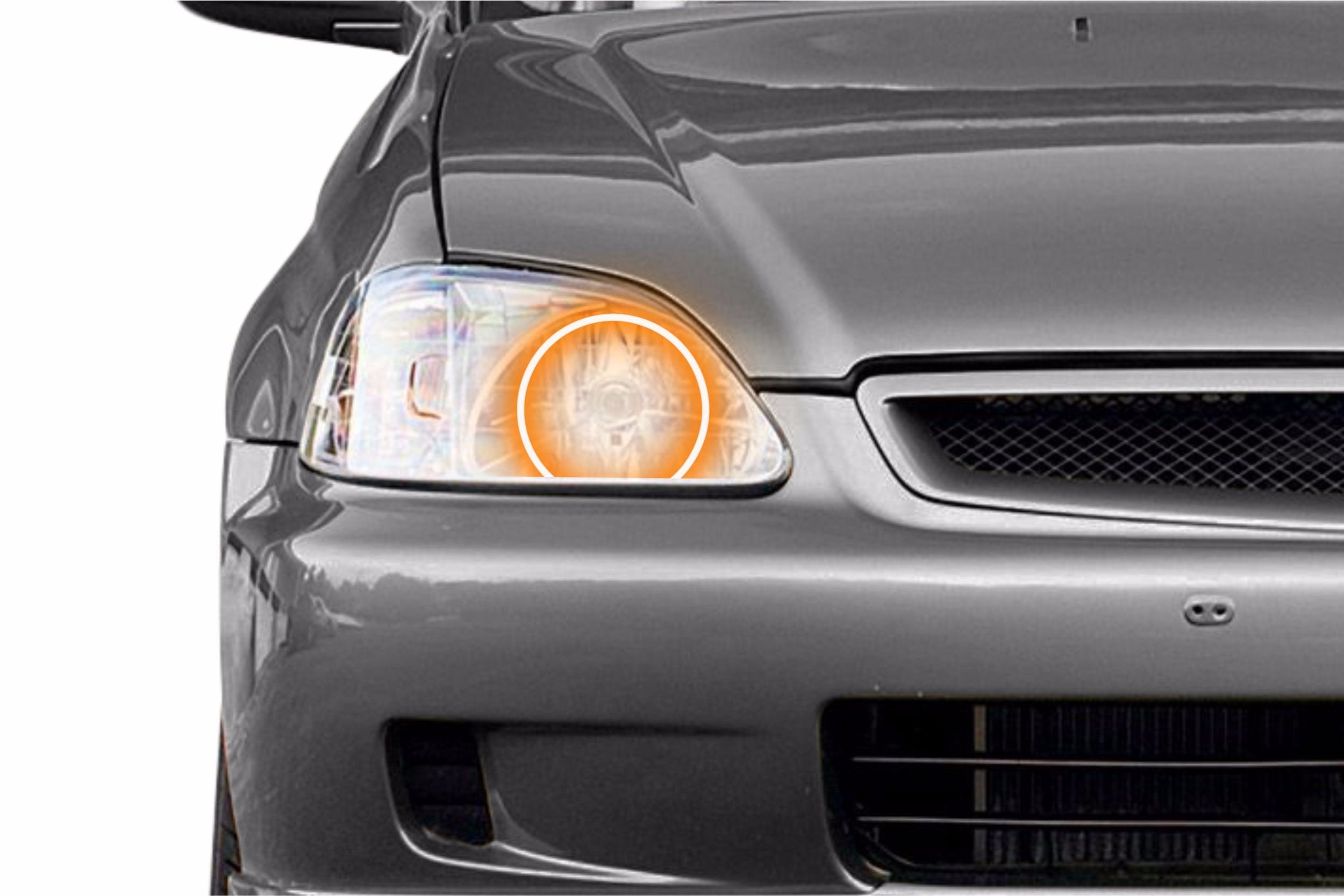 Honda Civic (96-98): Profile Prism Fitted Halos (Kit) EDC01154 | GarageAndFab.com