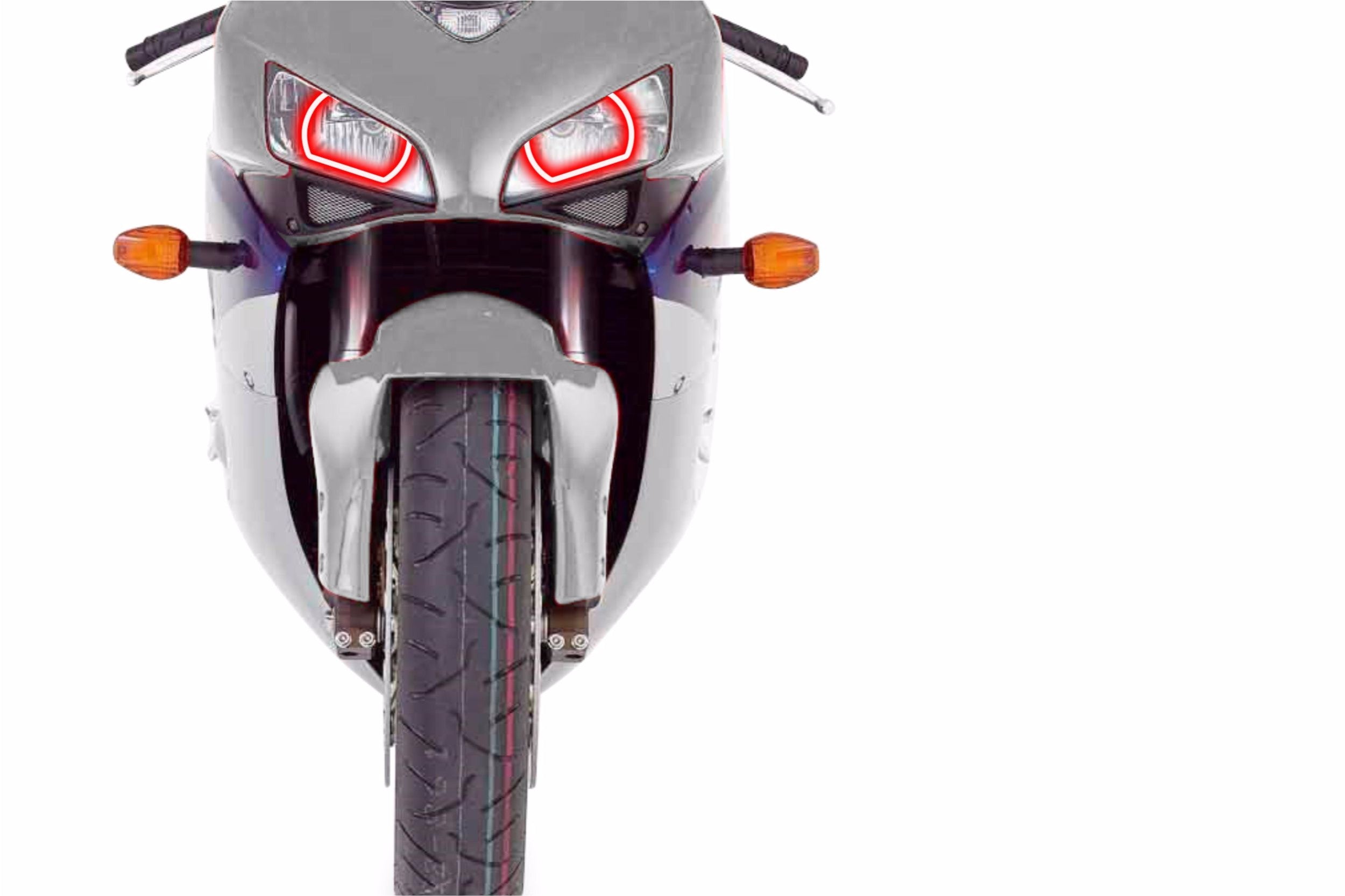 Honda CBR-1000RR (06-07): Profile Prism Fitted Halos (Kit) EDC01167 | GarageAndFab.com