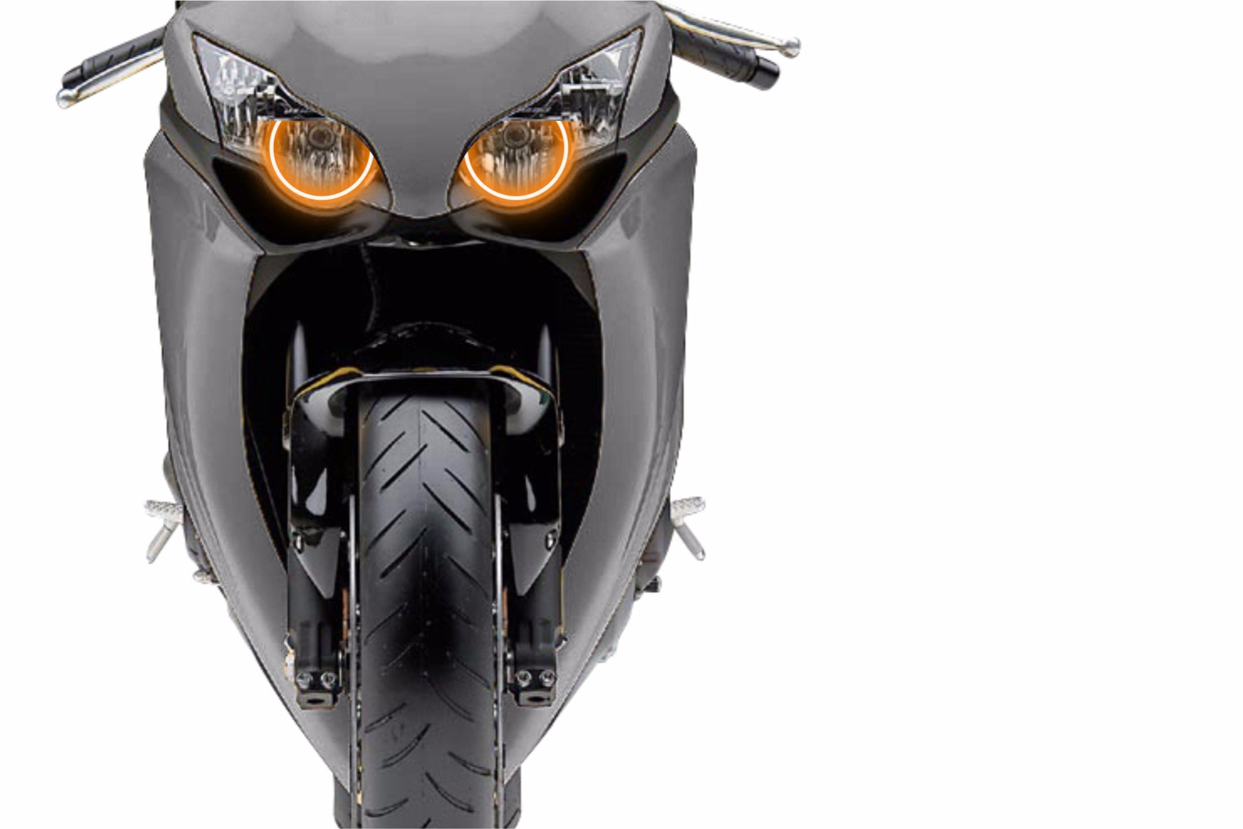 Honda CBR-1000RR (08-11): Profile Prism Fitted Halos (Kit) EDC01169 | GarageAndFab.com