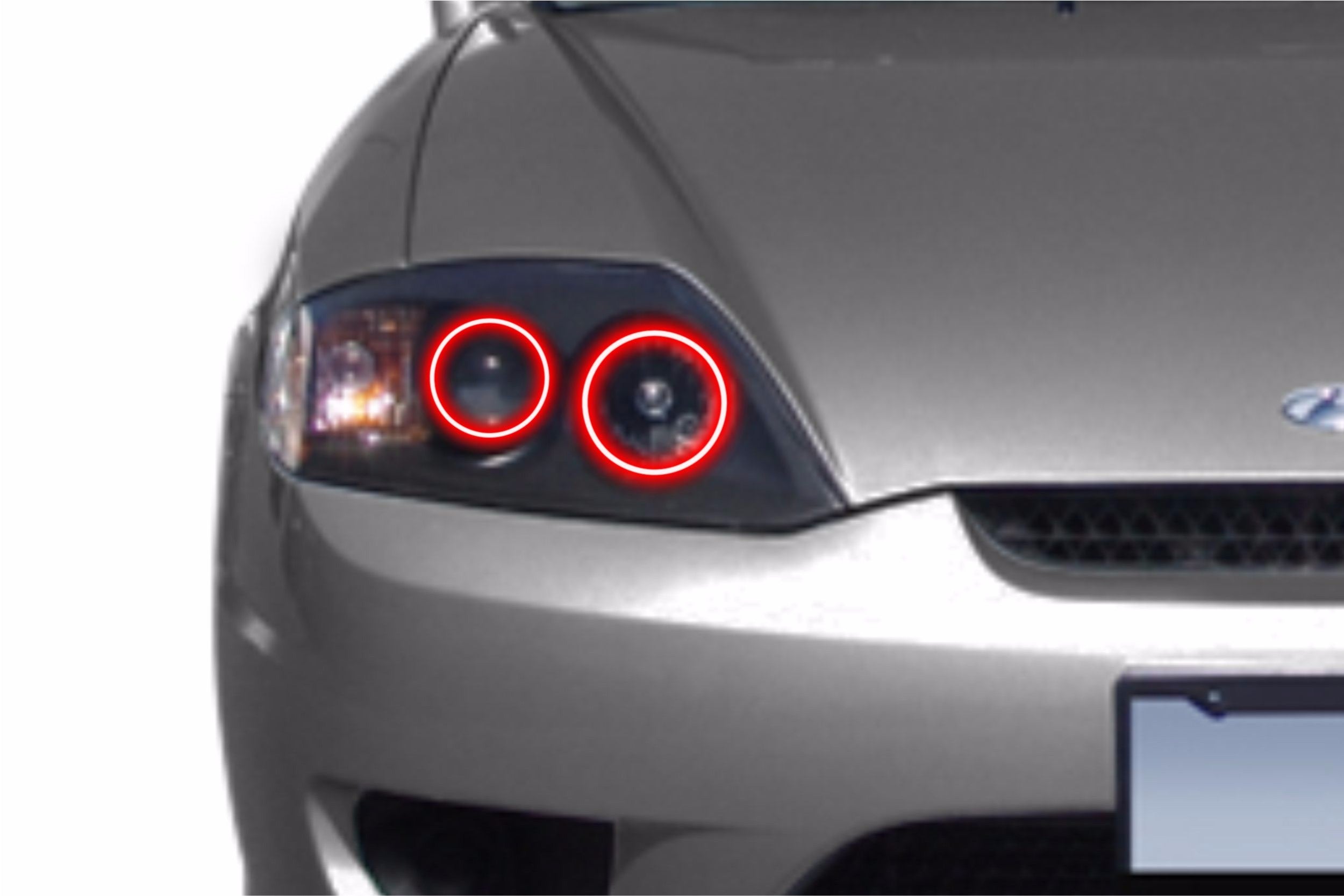 Hyundai Tiburon (03-06): Profile Prism Fitted Halos (Kit) EDC01171 | GarageAndFab.com