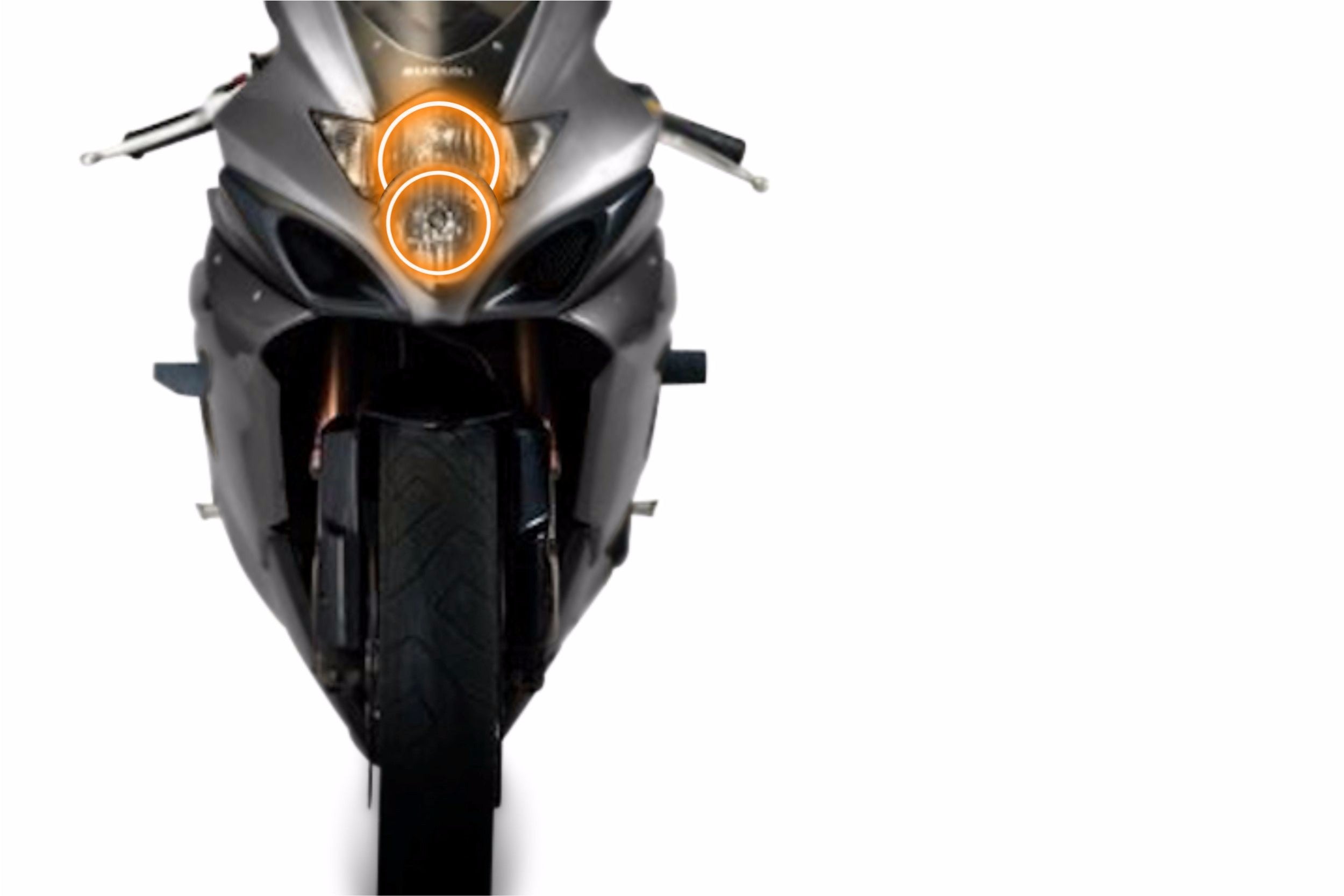 Suzuki GSX-R1000 (05-06): Profile Prism Fitted Halos (Kit) EDC01274 | GarageAndFab.com
