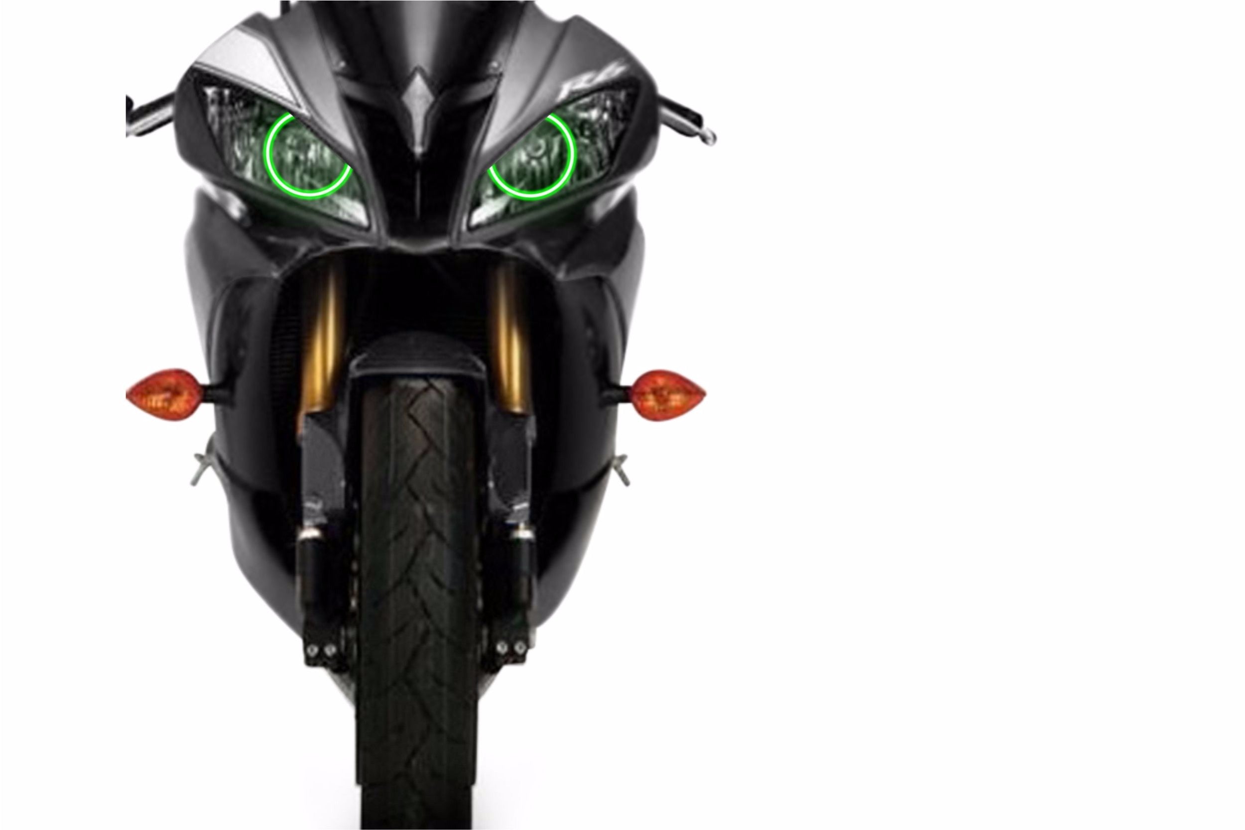 Yamaha YZF-R6 (08-14): Profile Prism Fitted Halos (Kit) EDC01311 | GarageAndFab.com
