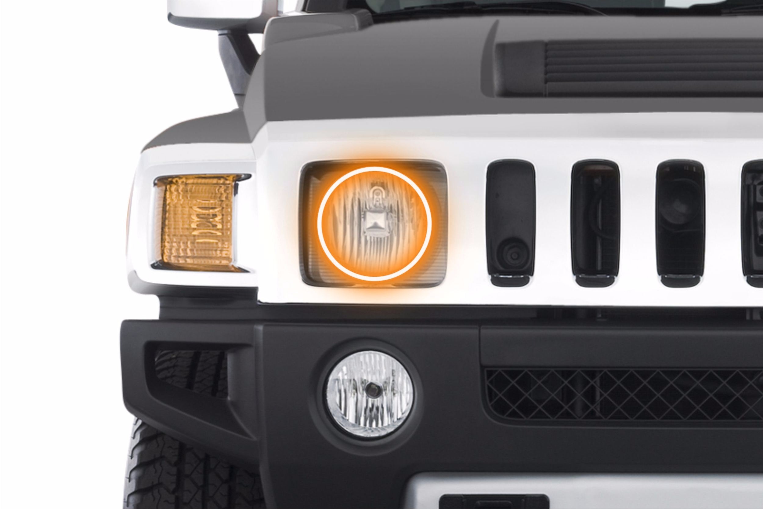 Hummer H3 (06-10): Profile Prism Fitted Halos (Kit) EDC01313 | GarageAndFab.com