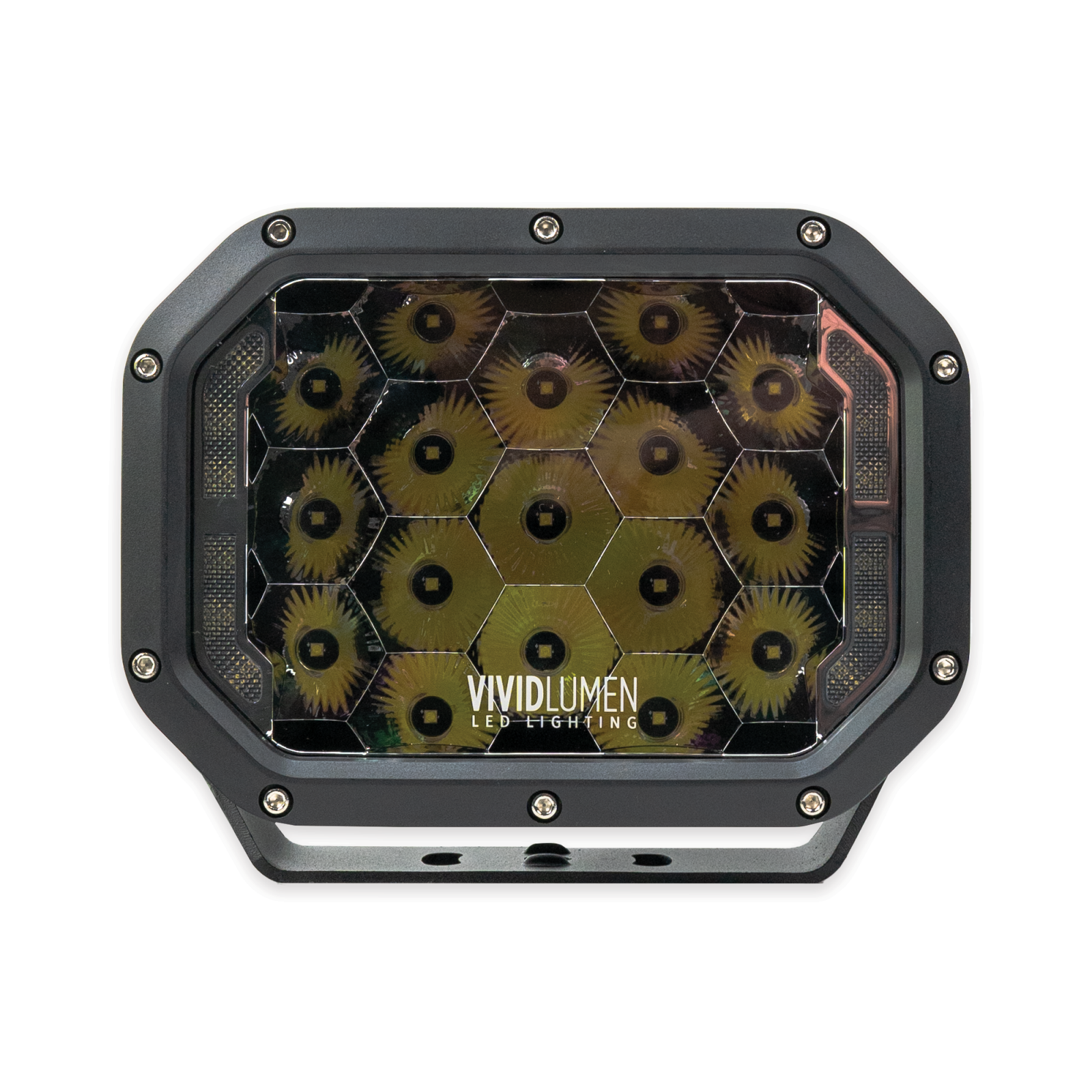 Vivid 5X7D01 Dynamic Street Legal 5 Inch X 7 Inch Rectangle Led Driving Light Pair Ece | GarageAndFab.com