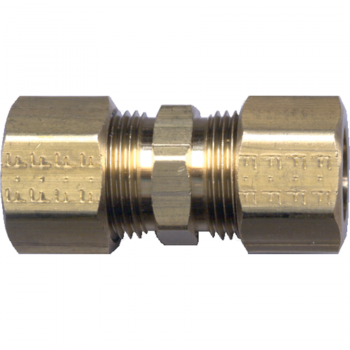Fairview Compression Union;5/8x1/2;Lead Free Brass Item #: FVF-LF-62R-108 | GarageAndFab.com