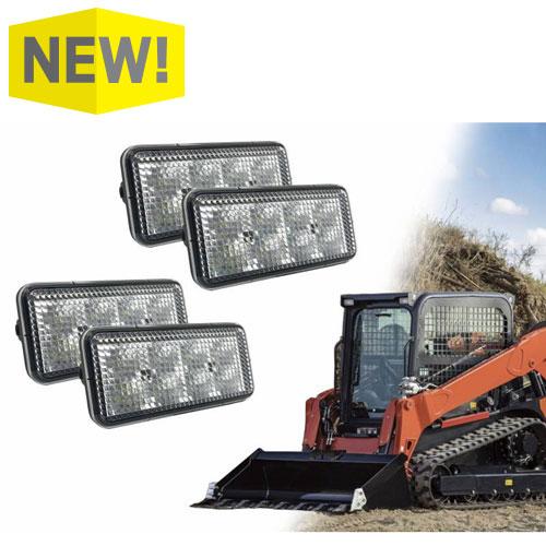 LIGKUBOTAKIT1 Kubota Skid Steer LED Light Kit | GarageAndFab.com