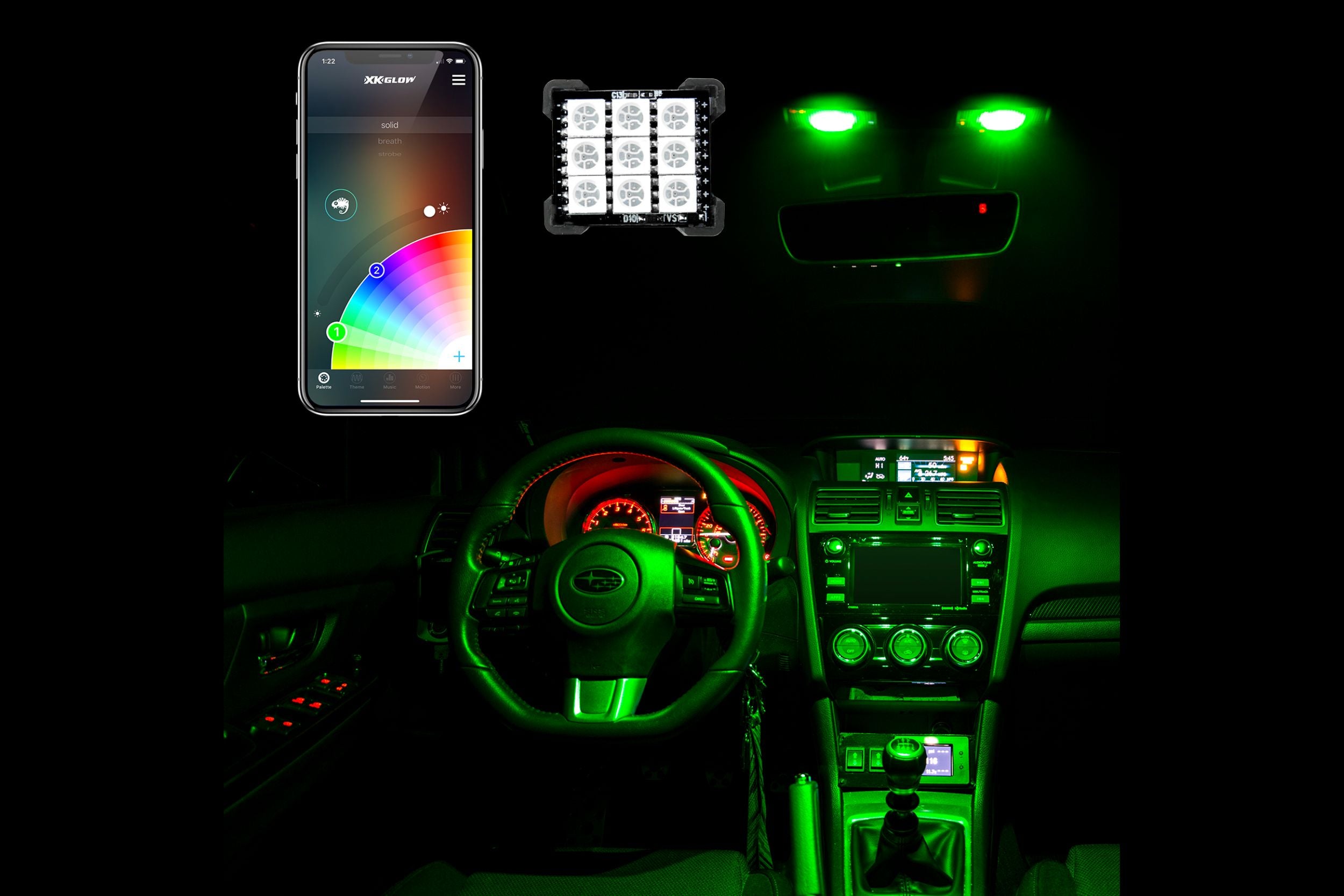 XK Glow XK-BULB-PANEL | GarageAndFab.com