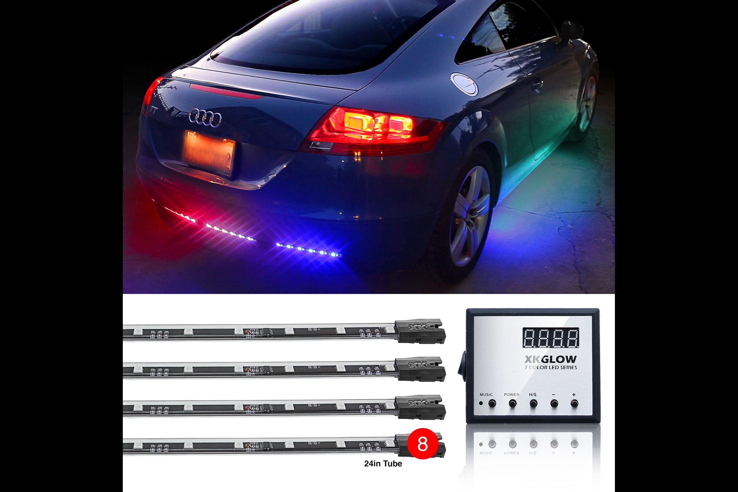 XK Glow XK-3P-T-24 | GarageAndFab.com